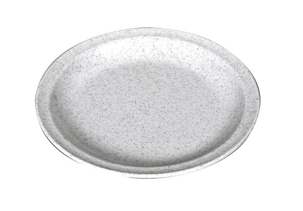 Waca Melamin Teller - 23,5 cm Ø granit flach