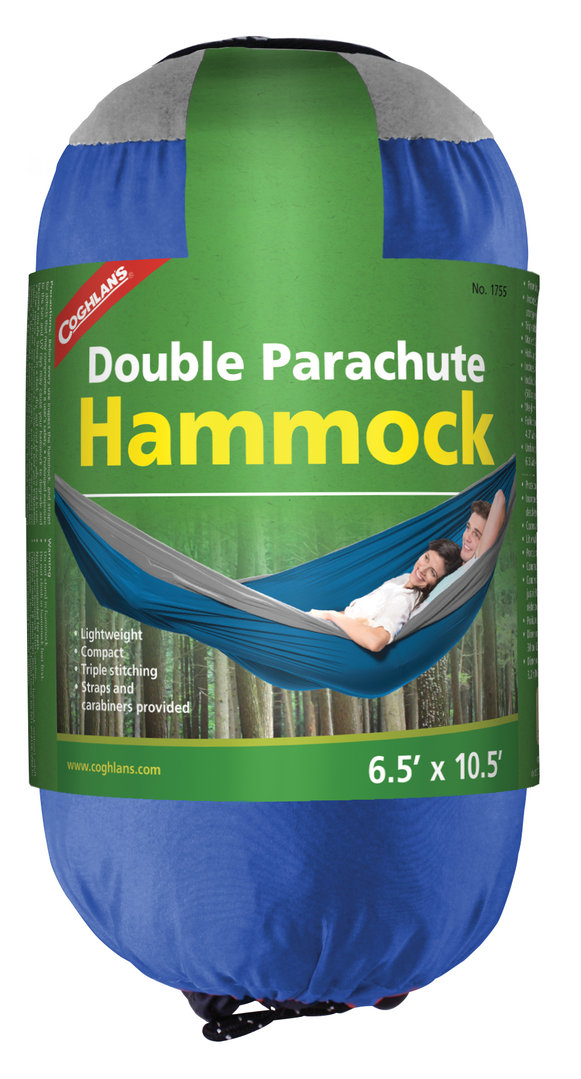 Coghlans Hängematte 'Parachute' - double blau