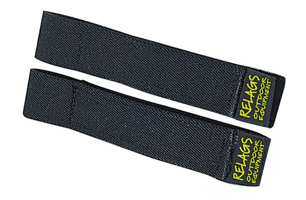 BasicNature 'STRAPits' - schwarz, elastische Spannriemen, 2 Stück