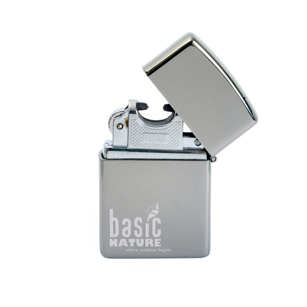 BasicNature Feuerzeug 'Arc USB' - poliert