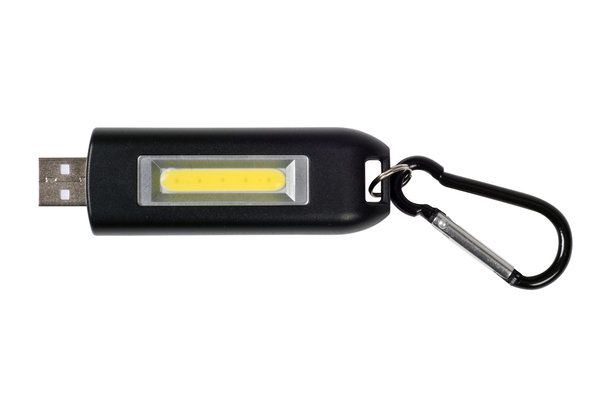 BasicNature LED Anhänger 'USB' - schwarz
