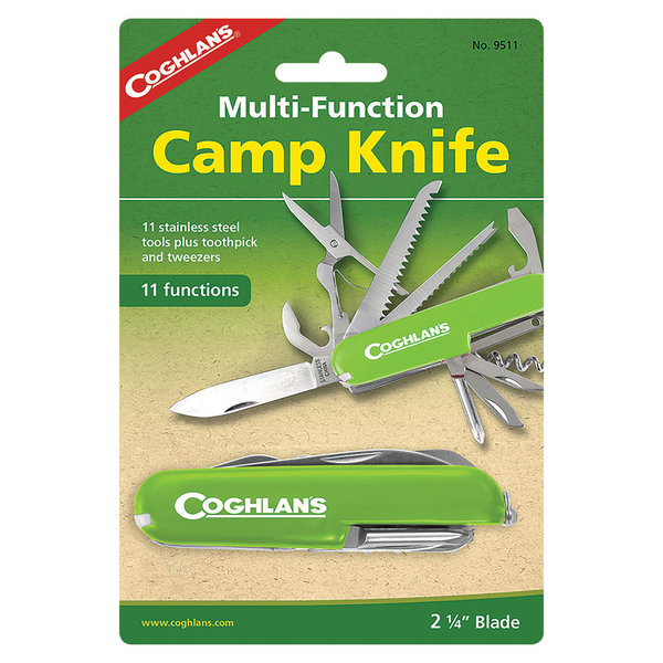 Coghlans Taschenmesser 'Camp Knife' - 11 Funktionen