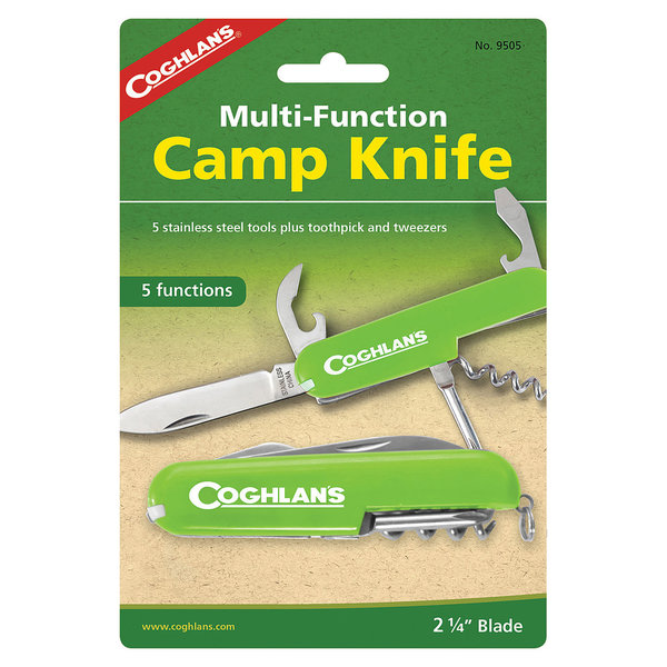 Coghlans Taschenmesser 'Camp Knife' - 5 Funktionen